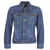 Lee  SLIM RIDER  men's Denim jacket in Blue