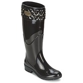 Lemon Jelly  BLING  women's Wellington Boots in Black