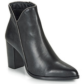 Les Tropéziennes par M Belarbi  KERRY  women's Low Ankle Boots in Black