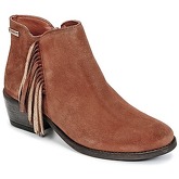 Les Tropéziennes par M Belarbi  TIPI  women's Low Ankle Boots in Brown