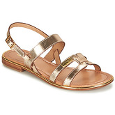 Les Tropéziennes par M Belarbi  HELINA  women's Sandals in Gold