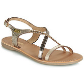 Les Tropéziennes par M Belarbi  HANANO  women's Sandals in Gold