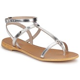 Les Tropéziennes par M Belarbi  HILAN  women's Sandals in Silver