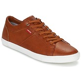 Levis  WOODS  men's Shoes (Trainers) in Brown