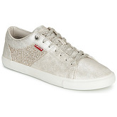 Levis  WOODS W  women's Shoes (Trainers) in Silver