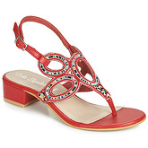 Lola Espeleta  NAGNES  women's Flip flops / Sandals (Shoes) in Red