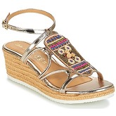 Lola Espeleta  GEMINI  women's Sandals in Gold