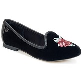 Lollipops  VELVET LOAFER  women's Loafers / Casual Shoes in Black