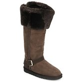 Love From Australia  FOXY TALL ZIP  women's High Boots in Brown