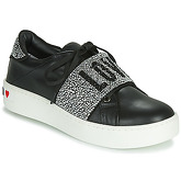 Love Moschino  STRASS BAND  women's Shoes (Trainers) in Black
