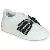 Love Moschino  LOVE MOSCHINO BOW  women's Shoes (Trainers) in White