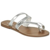 LPB Shoes  TEXANE  women's Flip flops / Sandals (Shoes) in Silver