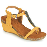 LPB Shoes  MILA  women's Sandals in Yellow