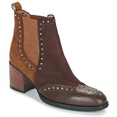 Mam'Zelle  HARPER  women's Low Ankle Boots in Brown