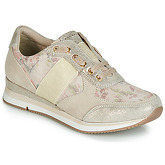 Marco Tozzi  TROUDI  women's Shoes (Trainers) in Beige