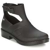 Mel  OPEN BOOT  women's Low Ankle Boots in Black