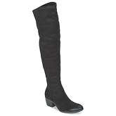 Meline  VELOURS NERO SENSUAL NERO 97  women's High Boots in Black
