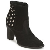 Meline  CASCIA  women's Low Ankle Boots in Black