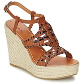 Mellow Yellow  SAKE  women's Sandals in Brown