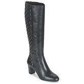 MICHAEL Michael Kors  LUCY QUILTED BOOT  women's High Boots in Black