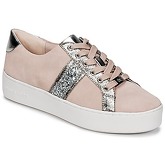 MICHAEL Michael Kors  POPPY STRIPE LACE UP  women's Shoes (Trainers) in Pink