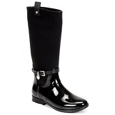 MICHAEL Michael Kors  CHARM STRECH RAINBOOT  women's Wellington Boots in Black