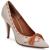 Michel Perry  CAMOSCIO  women's Heels in Beige