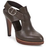 Michel Perry  MADRAS  women's Heels in Brown