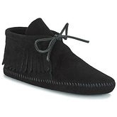 Minnetonka  CLASSIC FRINGE  women's Mid Boots in Black