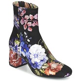 Miss L'Fire  JEAN  women's Low Ankle Boots in Multicolour