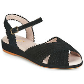 Miss L'Fire  BRIGITTE  women's Sandals in Black