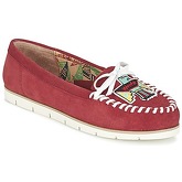 Miss L'Fire  YHUNDERBIRD  women's Loafers / Casual Shoes in Red
