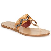 Missoni  VM048  women's Flip flops / Sandals (Shoes) in Orange