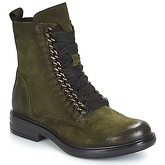 Mjus  CAFE CHAIN  women's Mid Boots in Green