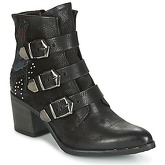 Mjus  TIPPY BUCKLE  women's Low Ankle Boots in Black