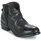 Moma  CUSNA NERO/ DORICO NERO  women's Mid Boots in Black