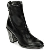 Moma  CUSNA NERO /CUOLO PIETRA  women's Low Ankle Boots in Black