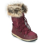 Moon Boot  MONACO LOW WP  women's Snow boots in Red