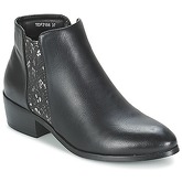 Moony Mood  PAPILLOTTE  women's Mid Boots in Black