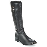 Moony Mood  POKKOTA  women's High Boots in Black