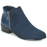 Moony Mood  JADE  women's Mid Boots in Blue