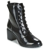 Moony Mood  GITACA  women's Low Ankle Boots in Black