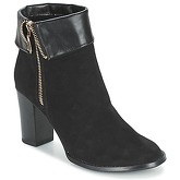 Moony Mood  FRISETTE  women's Low Ankle Boots in Black