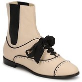 Moschino  MA2103  women's Mid Boots in Beige