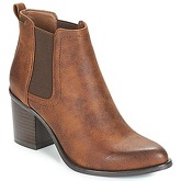 MTNG  KARMA  women's Low Ankle Boots in Brown