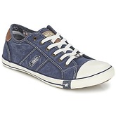 Mustang  TIRON  men's Shoes (Trainers) in Blue
