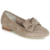Myma  VELVET  women's Shoes (Pumps / Ballerinas) in Grey
