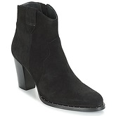 Myma  PLOUTAS  women's Low Ankle Boots in Black