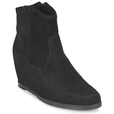 Myma  PERFONOIR  women's Low Ankle Boots in Black