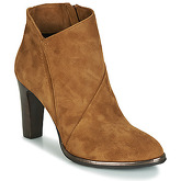 Myma  PELOUR  women's Low Ankle Boots in Brown